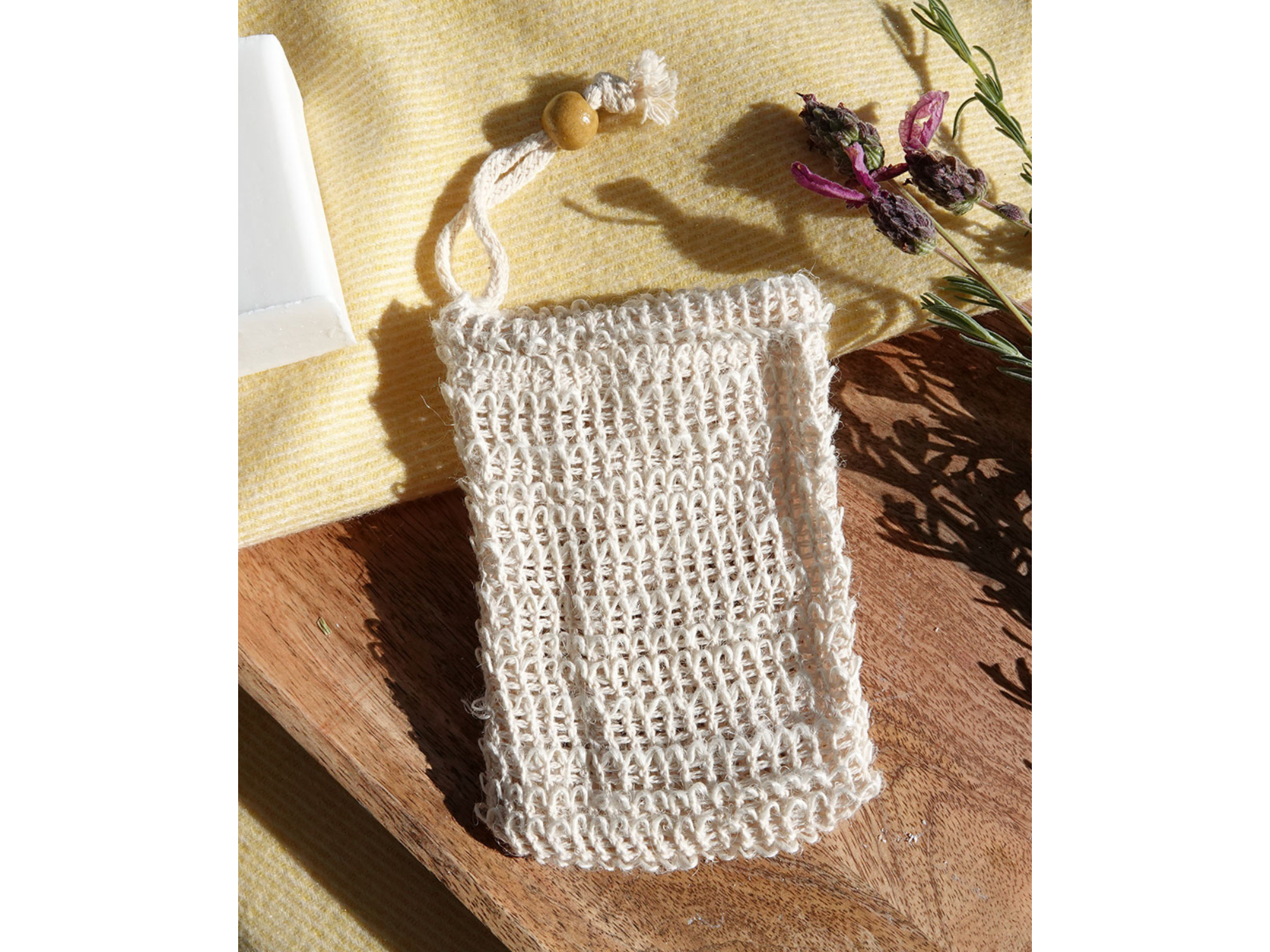 Natural Soap Saver & Exfoliator Bag